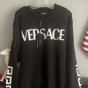 Versace Boy Greca Logo Sweater